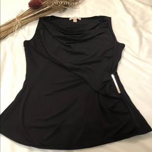 Michael Kors Woman Sleeveless Asymmetrical Blouse
